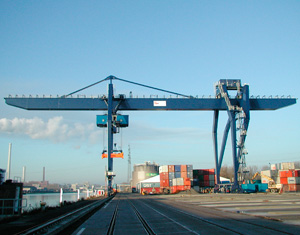 Containerbrücke/Kranwerke Mannheim AG